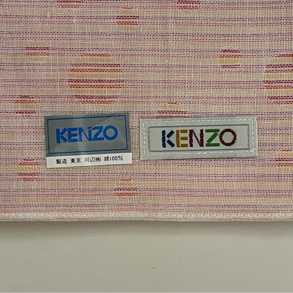 Kenzo Accessories - Kenzo Paris Vintage Polka Dot Handkerchief / Pocket Square